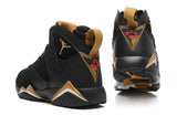 Nike Air Jordan 7 Black Gold Shoes Basketball Men !!! CYBER MONDAY SALE !!!