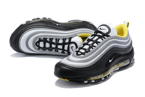 Nike Air Max 97 Black Grey Yellow Shoes !!! CYBER MONDAY SALE !!!