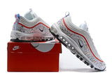 Nike Air Max 97 White Red  Shoes !!! CYBER MONDAY SALE !!!