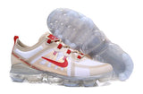 Nike Air Vapormax 2019  'White Red' Shoes Sneakers Men Women !!! CYBER MONDAY SALE !!!