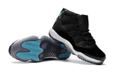 Nike Air Jordan 11 Retro Black White Gamma Blue Basketball Men !!! CYBER MONDAY SALE !!!