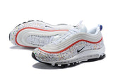 Nike Air Max 97 White Red  Shoes !!! CYBER MONDAY SALE !!!