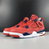 Nike Air Jordan 4 Retro FIBA Gym Red Men Shoes !!! CYBER MONDAY SALE !!!