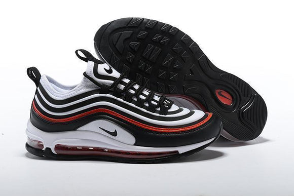 Nike Air Max 97 White Black Red Shoes !!! CYBER MONDAY SALE !!!