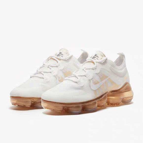 Nike Air Vapormax 2019  'White Gold' Shoes Sneakers Men Women !!! CYBER MONDAY SALE !!!