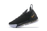 Nike Lebron XVI 16 EP Black Gold Men Shoes !!! CYBER MONDAY SALE !!!