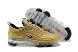 Nike Air Vapormax 97 Metallic Gold Shoes Sneakers Men !!! CYBER MONDAY SALE !!!