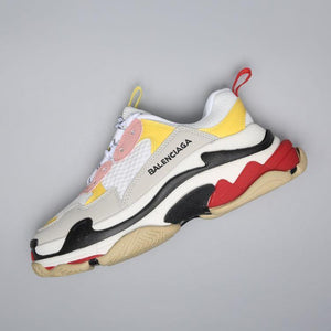 Balenciaga Triple S Trainer  'White Yellow' 2018 Shoes Sneaker !!! CYBER MONDAY SALE !!!