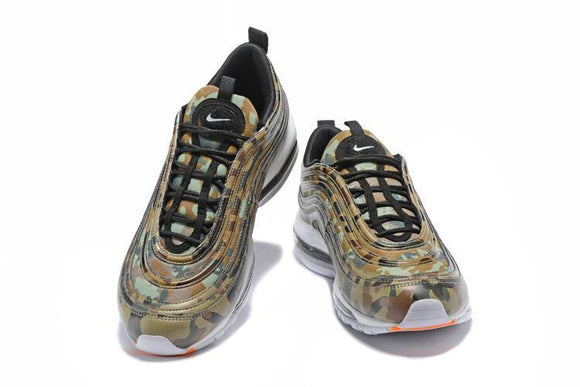 Nike Air Max 97 Camouplage Coffe Green Shoes !!! CYBER MONDAY SALE !!!