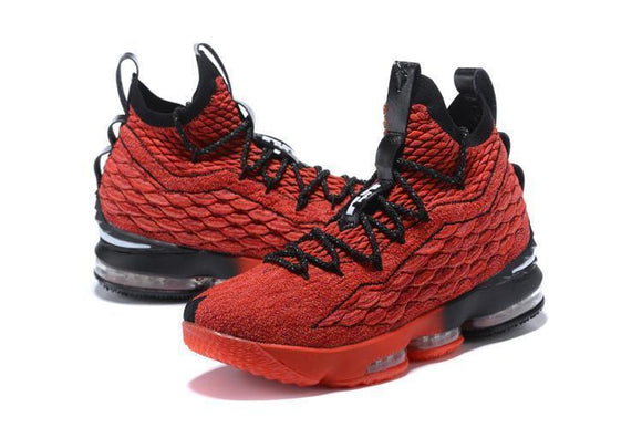 Nike Lebron XV 15 Red Black Men Shoes !!! CYBER MONDAY SALE !!!