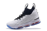 Nike Lebron XV 15 White Black Men Shoes !!! CYBER MONDAY SALE !!!