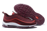 Nike Air Max 97 Ultra 17 Noble Red Wine Red White Men Shoes !!! CYBER MONDAY SALE !!!