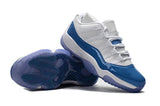 Nike Air Jordan 11 Retro Low UNC White University Blue Basketball Men !!! CYBER MONDAY SALE !!!