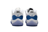 Nike Air Jordan 11 Retro Low UNC White University Blue Basketball Men !!! CYBER MONDAY SALE !!!