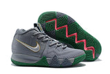 Nike Kyrie 4 B'City Guardians' Grey Men Basketball Shoes !!! CYBER MONDAY SALE !!!