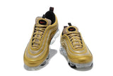 Nike Air Vapormax 97 Metallic Gold Shoes Sneakers Men !!! CYBER MONDAY SALE !!!