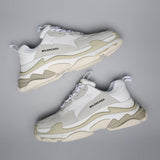 Balenciaga Triple S Trainer 'White Tan' Shoes Sneaker !!! CYBER MONDAY SALE !!!