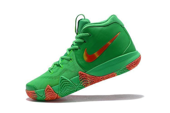 Nike Kyrie 4 Green Red Orange Men Basketball Shoes !!! CYBER MONDAY SALE !!!