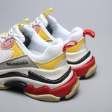 Balenciaga Triple S Trainer  'White Yellow' 2018 Shoes Sneaker !!! CYBER MONDAY SALE !!!