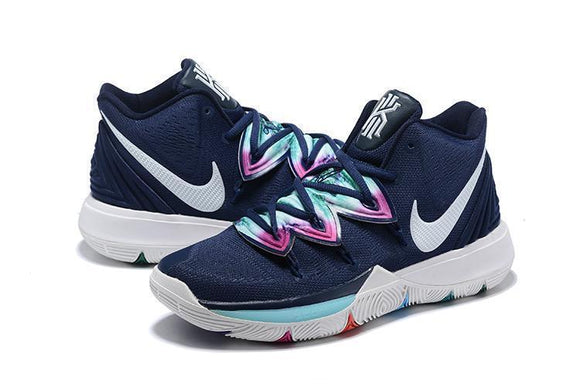 Nike Kyrie 5 Blue Camoplage Men Basketball Shoes !!! CYBER MONDAY SALE !!!