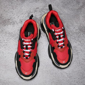 Balenciaga Triple S Trainer 'Bred' Shoes Sneaker !!! CYBER MONDAY SALE !!!