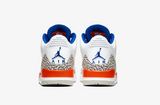 Air Jordan 3 'White Orange' Shoes Men Sneaker !!! CYBER MONDAY SALE !!!
