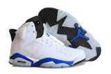 Air Jordan 6 Retro 'Sport Blue' 2014 Men and Women Shoes !!! CYBER MONDAY SALE !!!