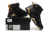 Nike Air Jordan 7 Black Gold Shoes Basketball Men !!! CYBER MONDAY SALE !!!