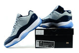 Nike Air Jordan 11 Retro Low Georgetown Grey Navi White  Men Shoes !!! CYBER MONDAY SALE !!!