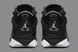 Air Jordan 6 Rings 'Black Silver' Shoes Men Sneaker !!! CYBER MONDAY SALE !!!