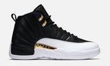 Nike Air Jordan 12 Retro 'Wings' Black White Gold Shoes Basketball Men !!! CYBER MONDAY SALE !!!