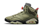 Nike Air Jordan 6  x Travis Scott 'Cactus Jack Collection' Olive Men Shoes !!! CYBER MONDAY SALE !!!