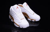 Nike Air Jordan Men 13 Retro White/Gold Basketball Men !!! CYBER MONDAY SALE !!!