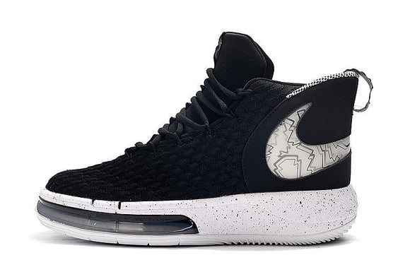 Nike AlphaDunk 2019 Black And White Men Basketball Sneaker !!! CYBER MONDAY SALE !!!