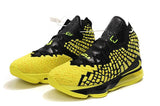 Nike LeBron 17 XVII Black Yellow Men Basketball Sneaker !!! CYBER MONDAY SALE !!!