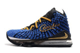 Nike LeBron 17 XVII 'Crenshaw' Blue Black Men Basketball Sneaker !!! CYBER MONDAY SALE !!!