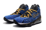Nike LeBron 17 XVII 'Crenshaw' Blue Black Men Basketball Sneaker !!! CYBER MONDAY SALE !!!