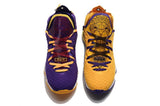 Nike LeBron 17 XVII 'Lakers' Purple Yellow Men Basketball Sneaker !!! CYBER MONDAY SALE !!!