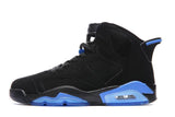 Nike Air Jordan 6 Retro Black Blue Men Shoes !!! CYBER MONDAY SALE !!!