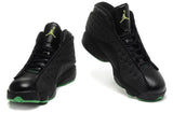 Nike Air Jordan Men 13 Retro Black/Green Men !!! CYBER MONDAY SALE !!!