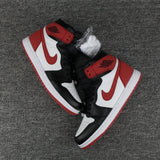 Nike Air Jordan 1 High Retro OF 6 Ring Whie Black Red Shoes Basketball Men !!! CYBER MONDAY SALE !!!