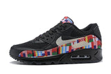 Nike Air Max 90 'One World Black' Shoes Sneaker !!! CYBER MONDAY SALE !!!