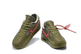 OFF-WHITE x Nike Air Max 90 'Olive' Shoes Sneaker !!! CYBER MONDAY SALE !!!