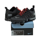 Nike Air Vapormax Run Utility Black Red Shoes Sneakers Men !!! CYBER MONDAY SALE !!!