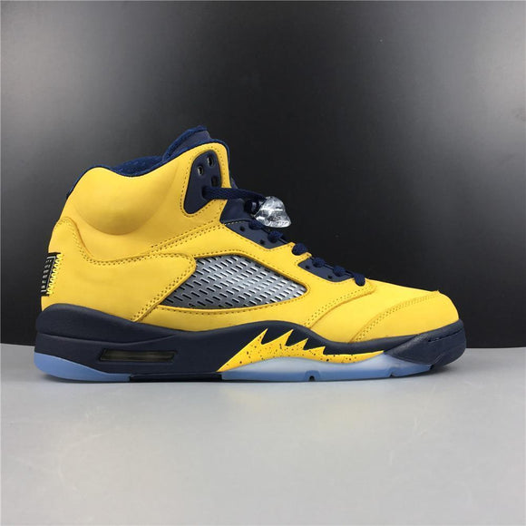 Nike Air Jordan 5 Retro 'Michigan' Men Shoes !!! CYBER MONDAY SALE !!!