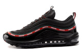 Nike Air Max 97 x Undefeated Black Men Shoes !!! CYBER MONDAY SALE !!!