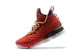 Nike Lebron XV 15 Red Yelow Black Bordeaux Men Shoes !!! CYBER MONDAY SALE !!!