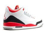 Nike Air Jordan 3 Retro 2013 Release White Silver Black Red Men Shoes !!! CYBER MONDAY SALE !!!