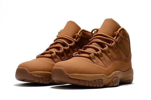 Nike Air Jordan 11 Retro Wheat Ginger Gum Yellow Basketball Men !!! CYBER MONDAY SALE !!!