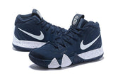 Nike Kyrie 4 Navy White Men Basketball Shoes !!! CYBER MONDAY SALE !!!